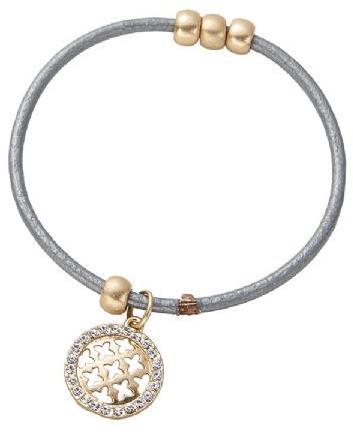 Intrigue Leather bracelet with pendant 58897 - Bracelet - Main image
