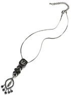 Intrigue Necklace with crystals 59297 - Necklace