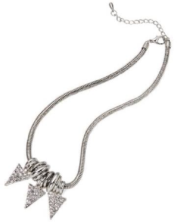 Intrigue Necklace with crystals 58365 - Necklace - Main image