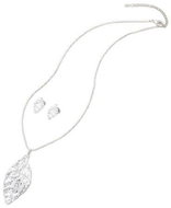 Intrigue Necklace with earrings 58848 - Necklace