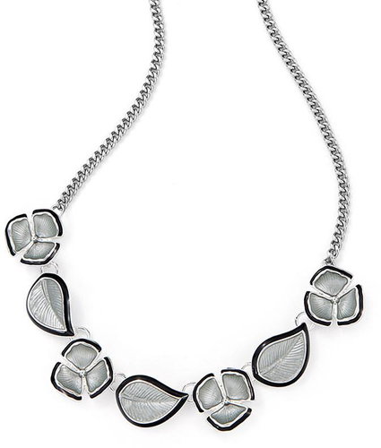 Intrigue Necklace with flowers 60491 - Necklace - Main image
