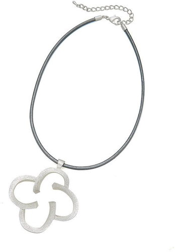 Intrigue Necklace with four-leaf clover 60030 - Necklace - Main image