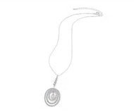 Intrigue Necklace with crystals 59651 - Necklace