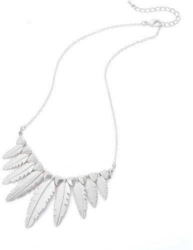 Intrigue Necklace with leaves 60128 - Necklace - Main image