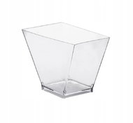 ideal pack® Kelímek krystal fingerfood hranatý 120 ml - 40 ks - Dessert Cup