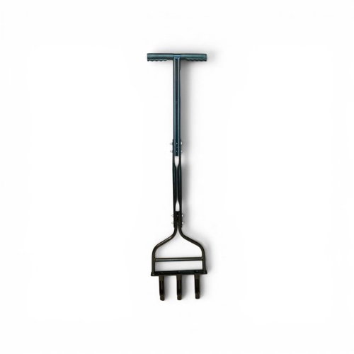 IQ garden Aerification Fork - 3 hollow tines - Pitchfork - Main image