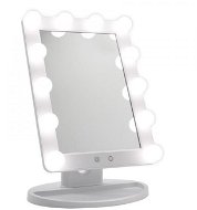 iMirror Hollywood kozmetické Make-Up zrkadlo s LED žiarovkami, biele - Kozmetické zrkadlo