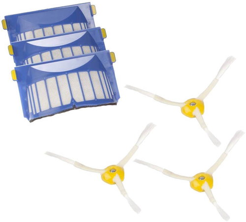 IRobot Roomba Kit for 564, 6xx 3 filters, 3 brushes - Vacuum Cleaner Accessory - Main image