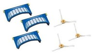 iRobot 600 Series - 3-Pack Filter & 3-Pack Side Brush - Vacuum Cleaner Accessory