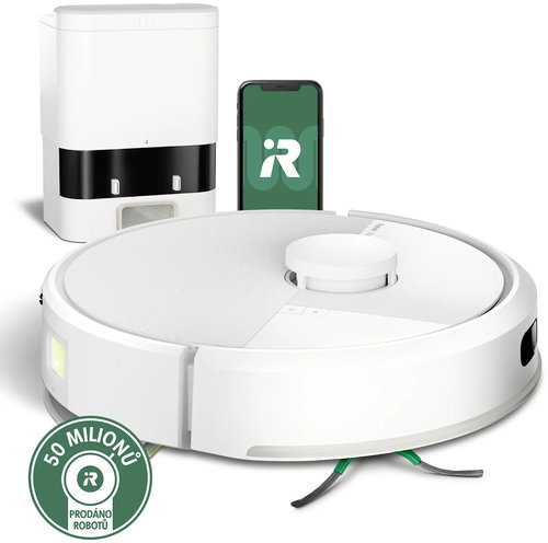 iRobot Roomba 105 Combo + AutoEmpty dock White - Robotický vysavač - Hlavní obrázek