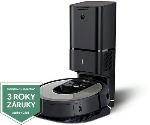 iRobot Roomba i7+ light silver - Robotický vysavač - Hlavní obrázek