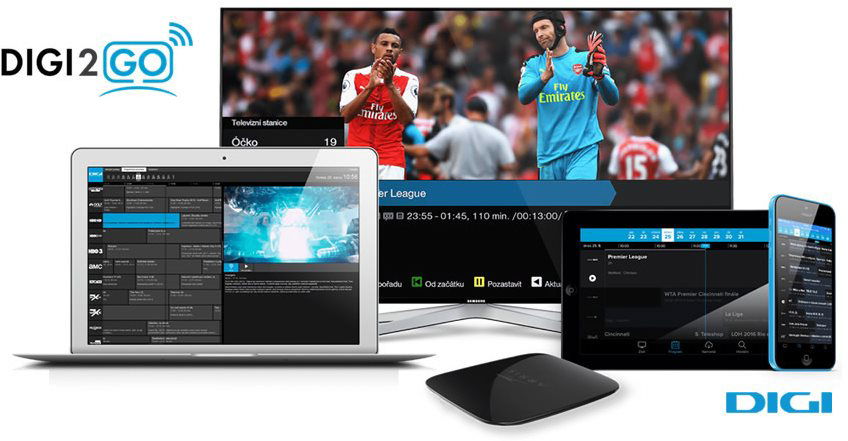 Arris VIP1113 M pro internetovou TV službu DIGI2GO