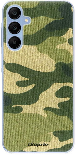 iSaprio Green Camuflage 01 pro Samsung Galaxy A25 5G - Phone Cover - Main image