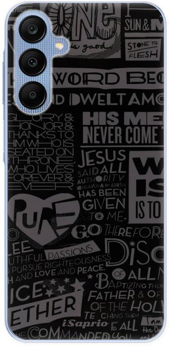 iSaprio Text 01 pro Samsung Galaxy A25 5G - Phone Cover - Main image
