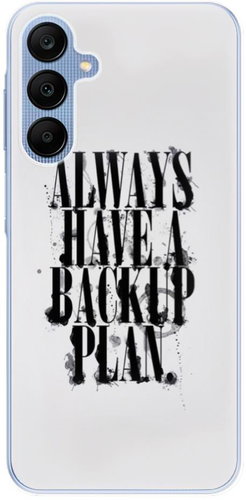 iSaprio Backup Plan pro Samsung Galaxy A25 5G - Kryt na mobil - Hlavní obrázek