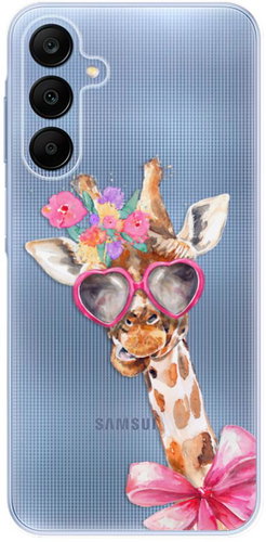 iSaprio Lady Giraffe pro Samsung Galaxy A25 5G - Phone Cover - Main image