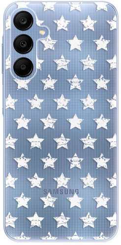iSaprio Stars Pattern - white pro Samsung Galaxy A25 5G - Phone Cover - Main image