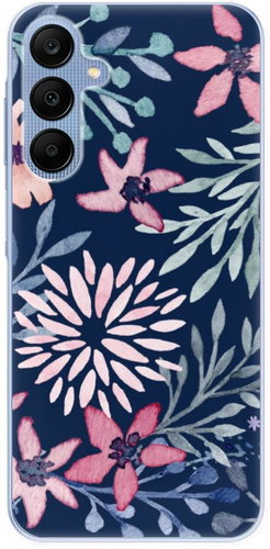 iSaprio Leaves on Blue pro Samsung Galaxy A25 5G - Phone Cover - Main image