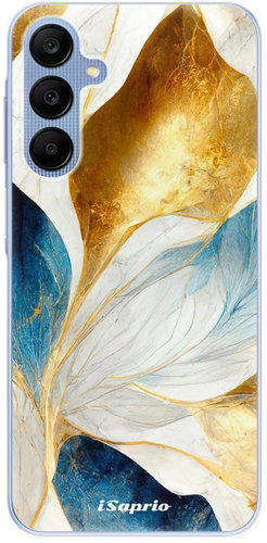 iSaprio Blue Leaves pro Samsung Galaxy A25 5G - Phone Cover - Main image