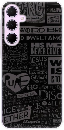 iSaprio Text 01 pro Samsung Galaxy A35 5G - Phone Cover - Main image