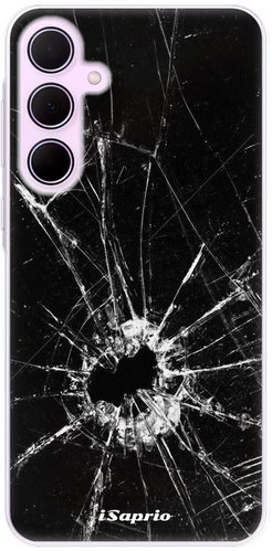 iSaprio Broken Glass 10 pro Samsung Galaxy A35 5G - Phone Cover - Main image