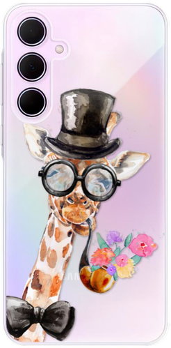 iSaprio Sir Giraffe pro Samsung Galaxy A35 5G - Phone Cover - Main image