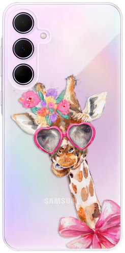 iSaprio Lady Giraffe for Samsung Galaxy A35 5G - Phone Cover - Main image