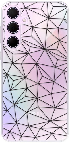 iSaprio Abstract Triangles 03 - black pro Samsung Galaxy A35 5G - Phone Cover - Main image
