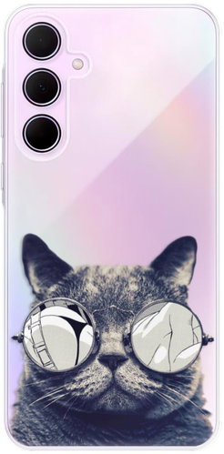 iSaprio Crazy Cat 01 pro Samsung Galaxy A35 5G - Phone Cover - Main image