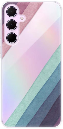 iSaprio Glitter Stripes 01 pro Samsung Galaxy A35 5G - Phone Cover - Main image