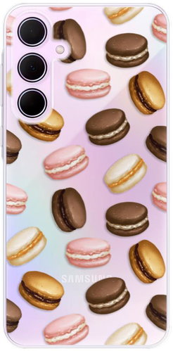 iSaprio Macaron Pattern pro Samsung Galaxy A35 5G - Phone Cover - Main image