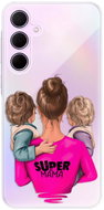 iSaprio Super Mama - Two Boys for Samsung Galaxy A35 5G - Phone Cover