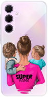 iSaprio Super Mama - Boy and Girl for Samsung Galaxy A35 5G - Phone Cover