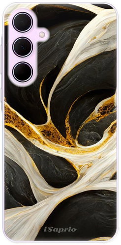 iSaprio Black and Gold pro Samsung Galaxy A35 5G - Phone Cover - Main image