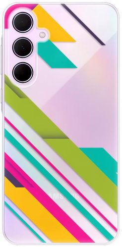 iSaprio Color Stripes 03 pro Samsung Galaxy A55 5G - Phone Cover - Main image