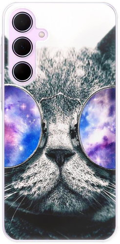 iSaprio Galaxy Cat pro Samsung Galaxy A55 5G - Phone Cover - Main image