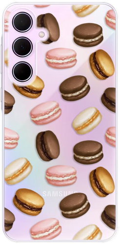 iSaprio Macaron Pattern pro Samsung Galaxy A55 5G - Phone Cover - Main image