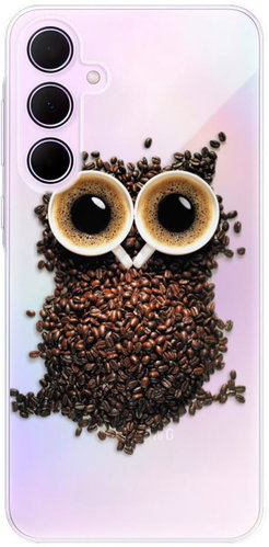 iSaprio Owl And Coffee pro Samsung Galaxy A55 5G - Phone Cover - Main image