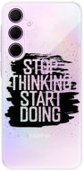 iSaprio Start Doing - black pro Samsung Galaxy A55 5G - Phone Cover