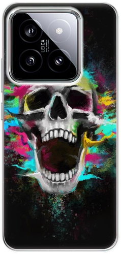 iSaprio Skull in Colors - Xiaomi 14 - Phone Cover - Main image