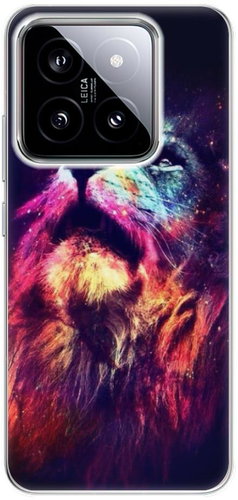 iSaprio Lion in Colors - Xiaomi 14 - Phone Cover - Main image