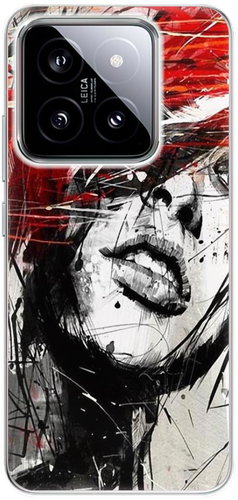 iSaprio Sketch Face - Xiaomi 14 - Phone Cover - Main image