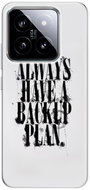 iSaprio Backup Plan - Xiaomi 14 - Phone Cover
