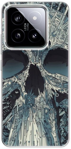iSaprio Abstract Skull - Xiaomi 14 - Phone Cover - Main image
