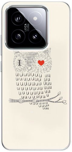 iSaprio I Love You 01 - Xiaomi 14 - Phone Cover - Main image