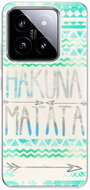 iSaprio Hakuna Matata Green - Xiaomi 14 - Phone Cover