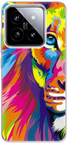 iSaprio Rainbow Lion - Xiaomi 14 - Phone Cover - Main image