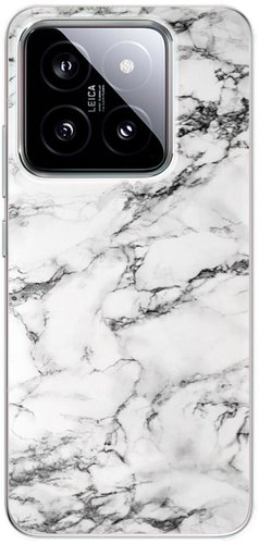 iSaprio White Marble 01 - Xiaomi 14 - Phone Cover - Main image