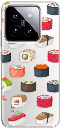 iSaprio Sushi Pattern - Xiaomi 14 - Phone Cover - Main image