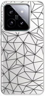 iSaprio Abstract Triangles 03 - black - Xiaomi 14 - Phone Cover